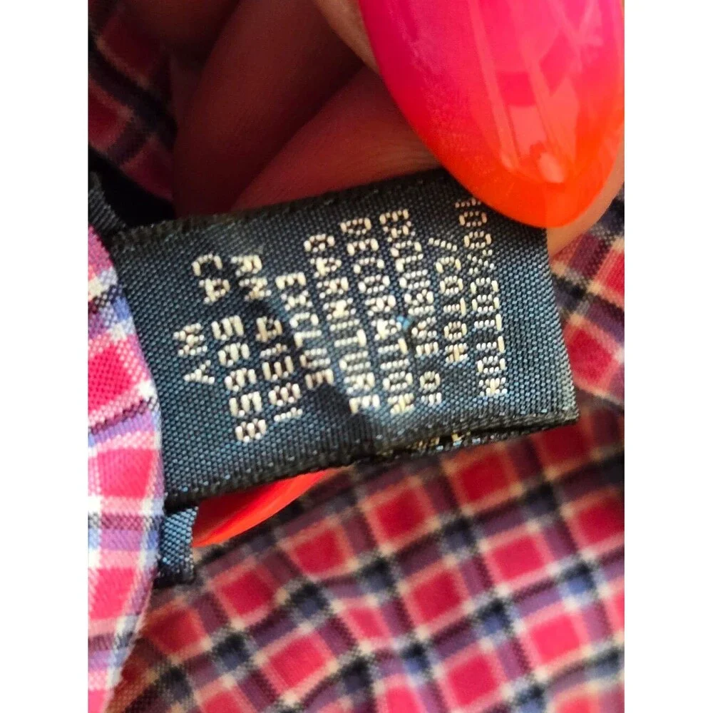 Polo Ralph Lauren Custom Fit Pink Plaid Button Down Shirt | Size 17 32/33